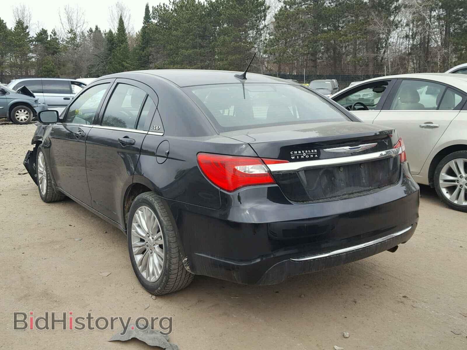 2012 CHRYSLER 200 - VIN: 1C3CCBAB9CN155383 - Фото 3