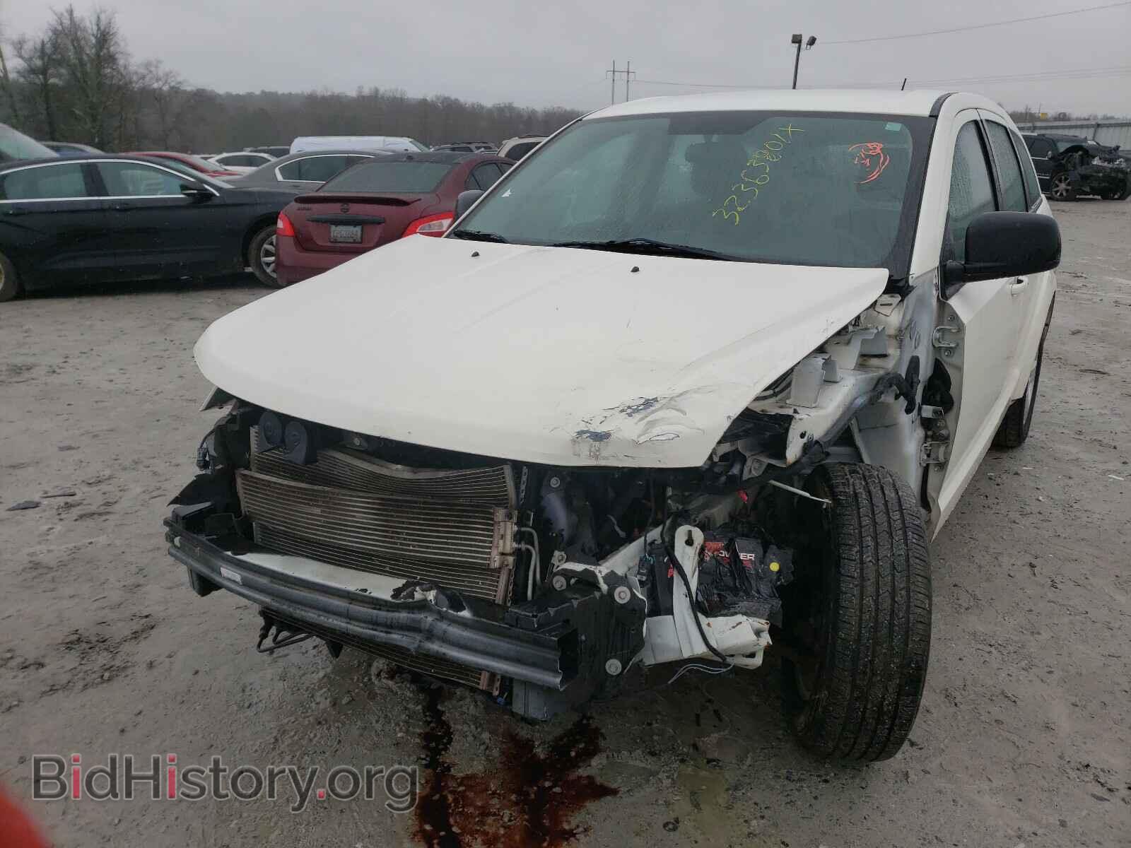 2013 DODGE JOURNEY - VIN: 3C4PDCAB3DT557885 - Фото 2