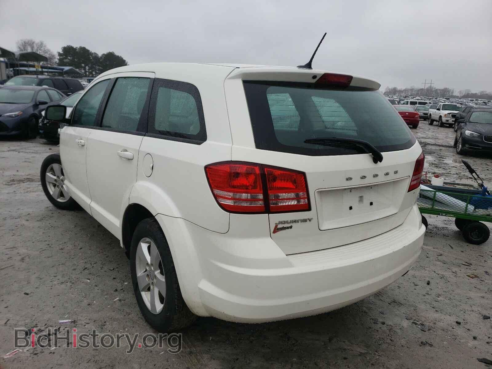 2013 DODGE JOURNEY - VIN: 3C4PDCAB3DT557885 - Фото 3