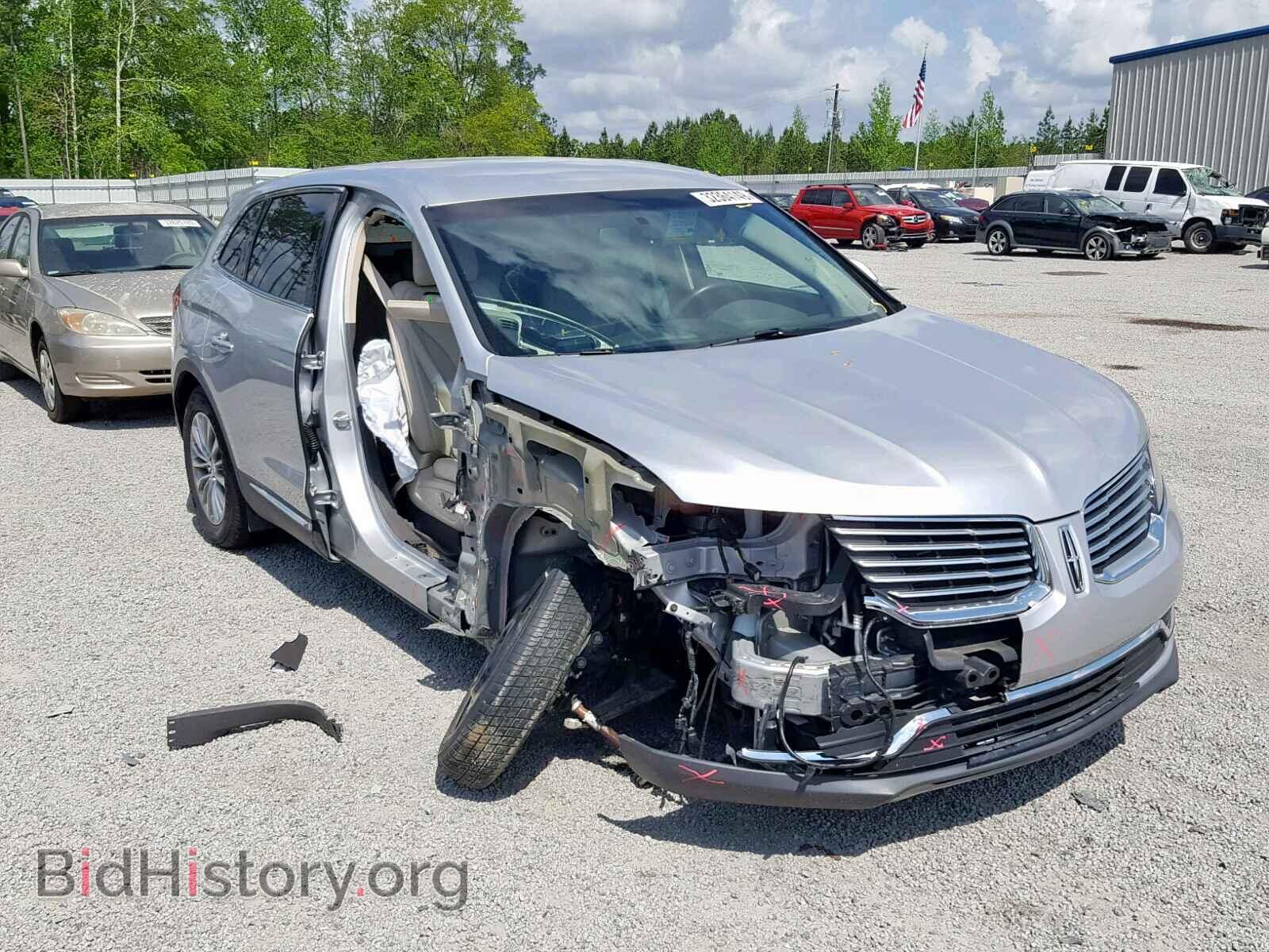 Фотография 2LMPJ6KR8GBL21965 - LINCOLN MKX SELECT 2016