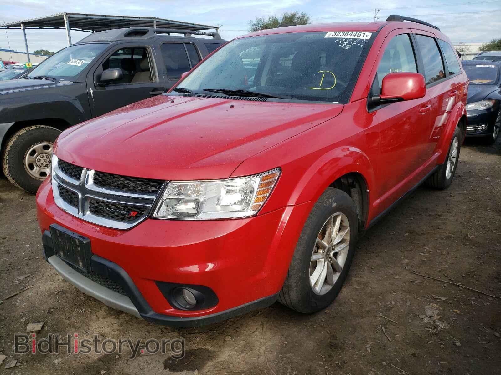 2016 DODGE JOURNEY - VIN: 3C4PDCBG1GT145687 - Фото 2