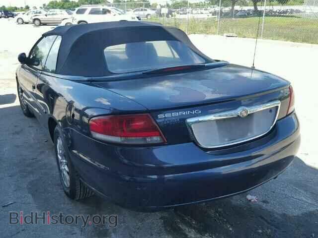 2002 CHRYSLER SEBRING - VIN: 1C3EL45RX2N250223 - Фото 3