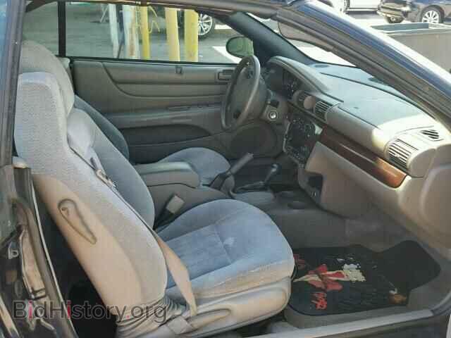2002 CHRYSLER SEBRING - VIN: 1C3EL45RX2N250223 - Фото 5