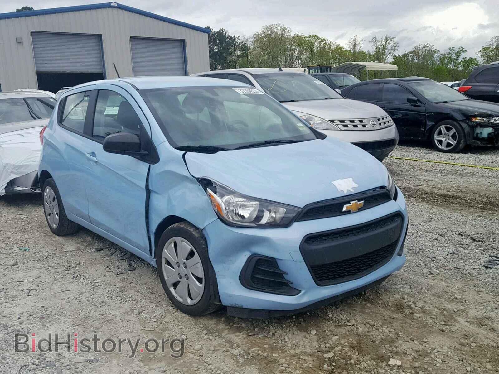 Photo KL8CB6SA9GC620928 - CHEVROLET SPARK 2016
