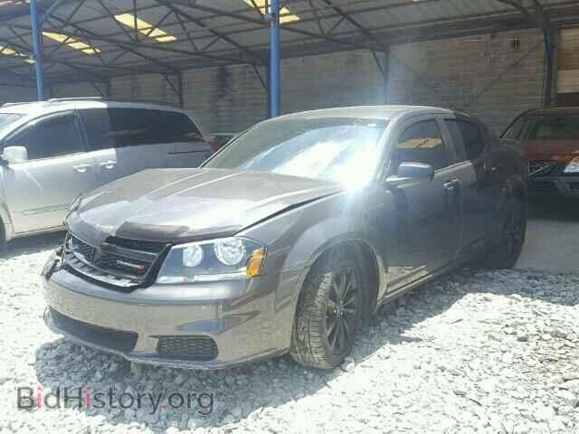 2014 DODGE AVENGER - VIN: 1C3CDZAB5EN227219 - Фото 2