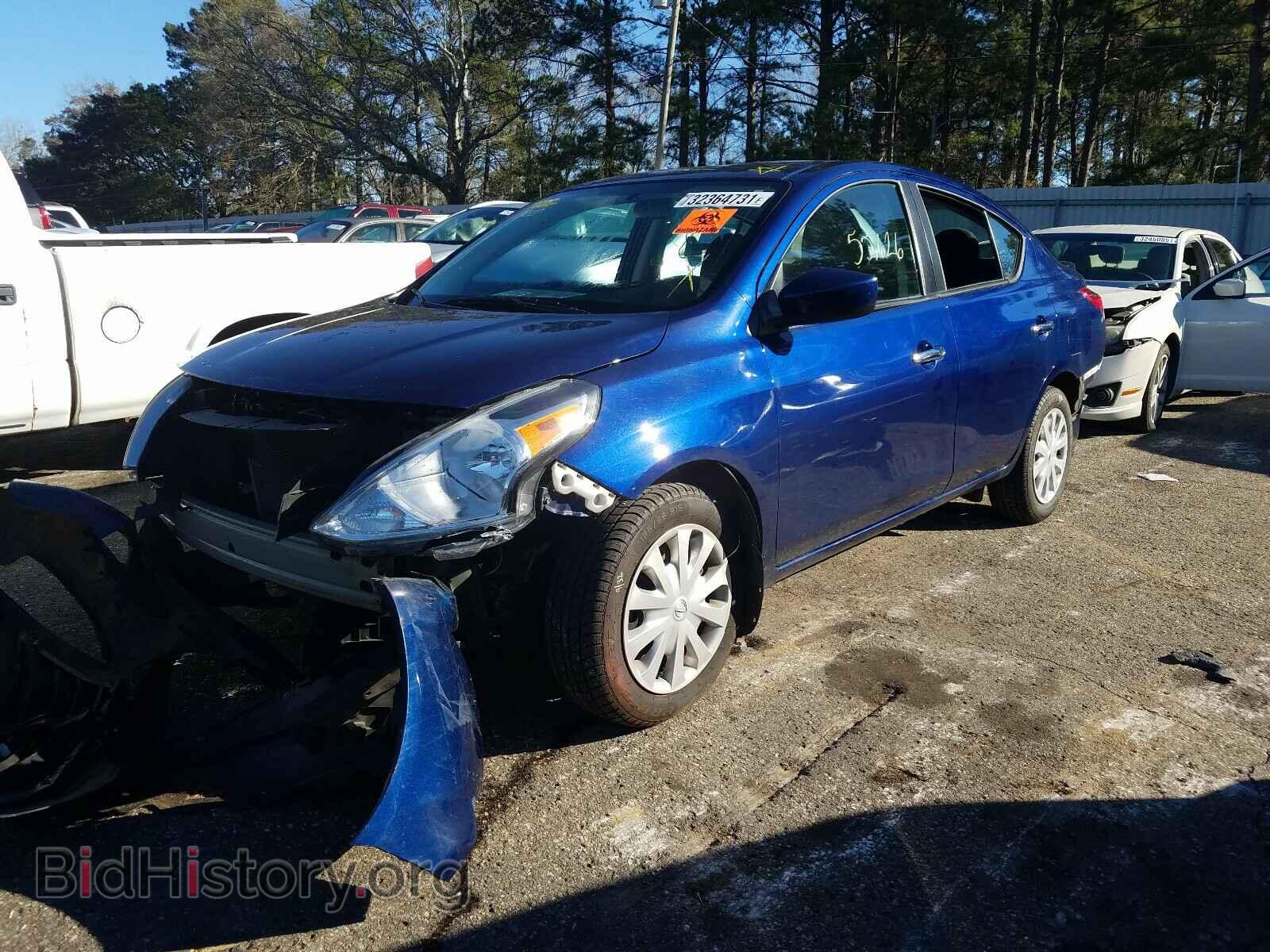 2019 NISSAN VERSA - VIN: 3N1CN7AP8KL848641 - Фото 2