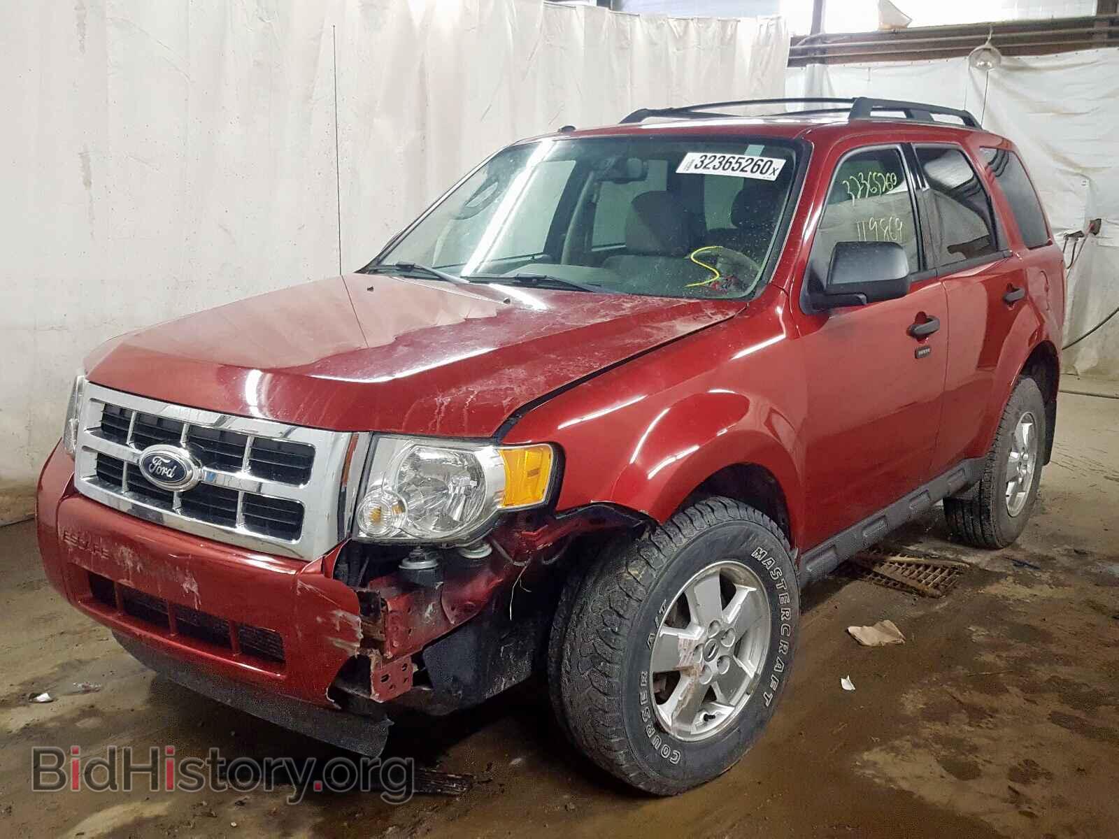 2011 FORD ESCAPE - VIN: 1FMCU9DG6BKA37375 - Фото 2