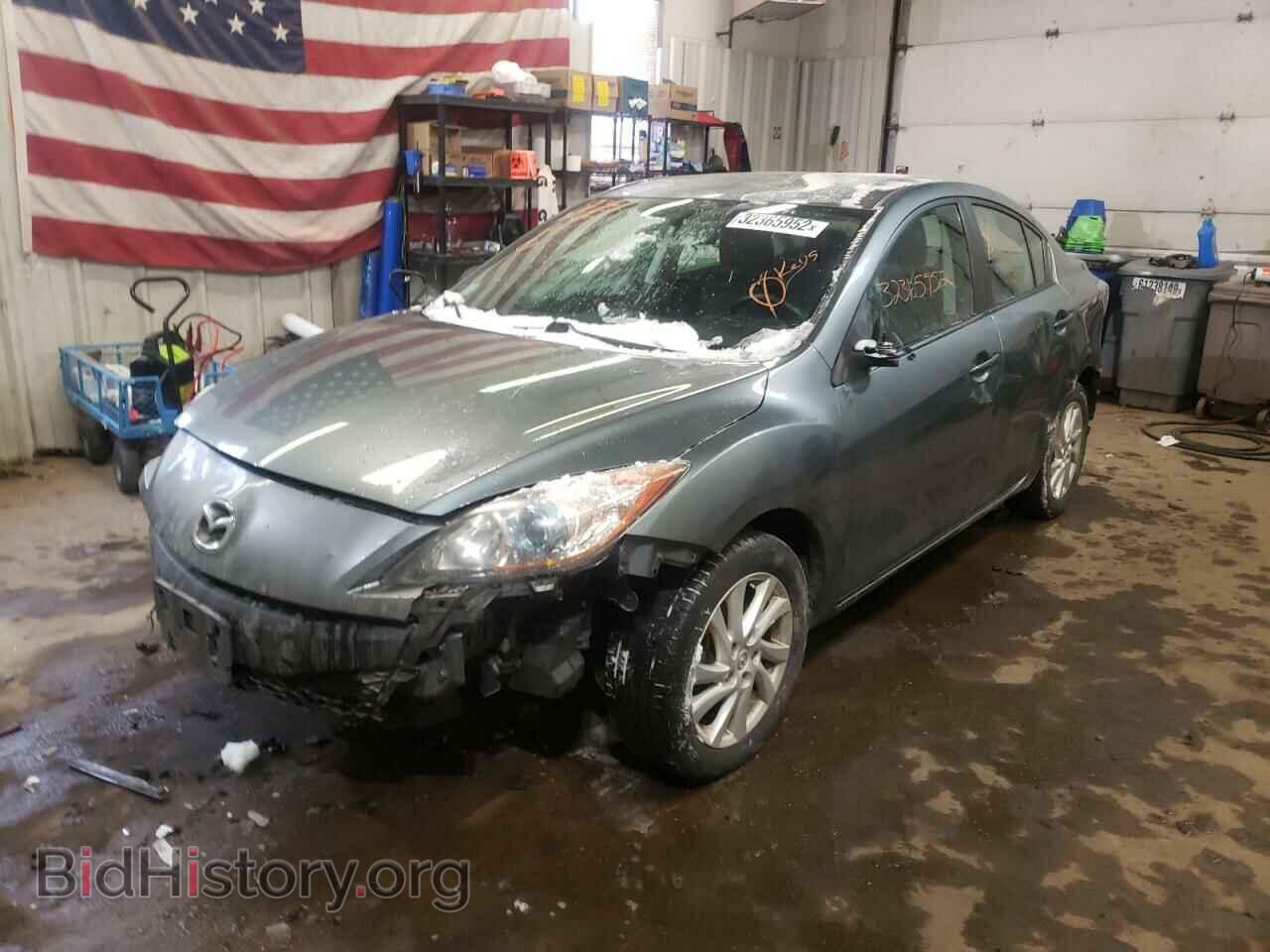 2012 MAZDA 3 - VIN: JM1BL1V81C1639443 - Фото 2