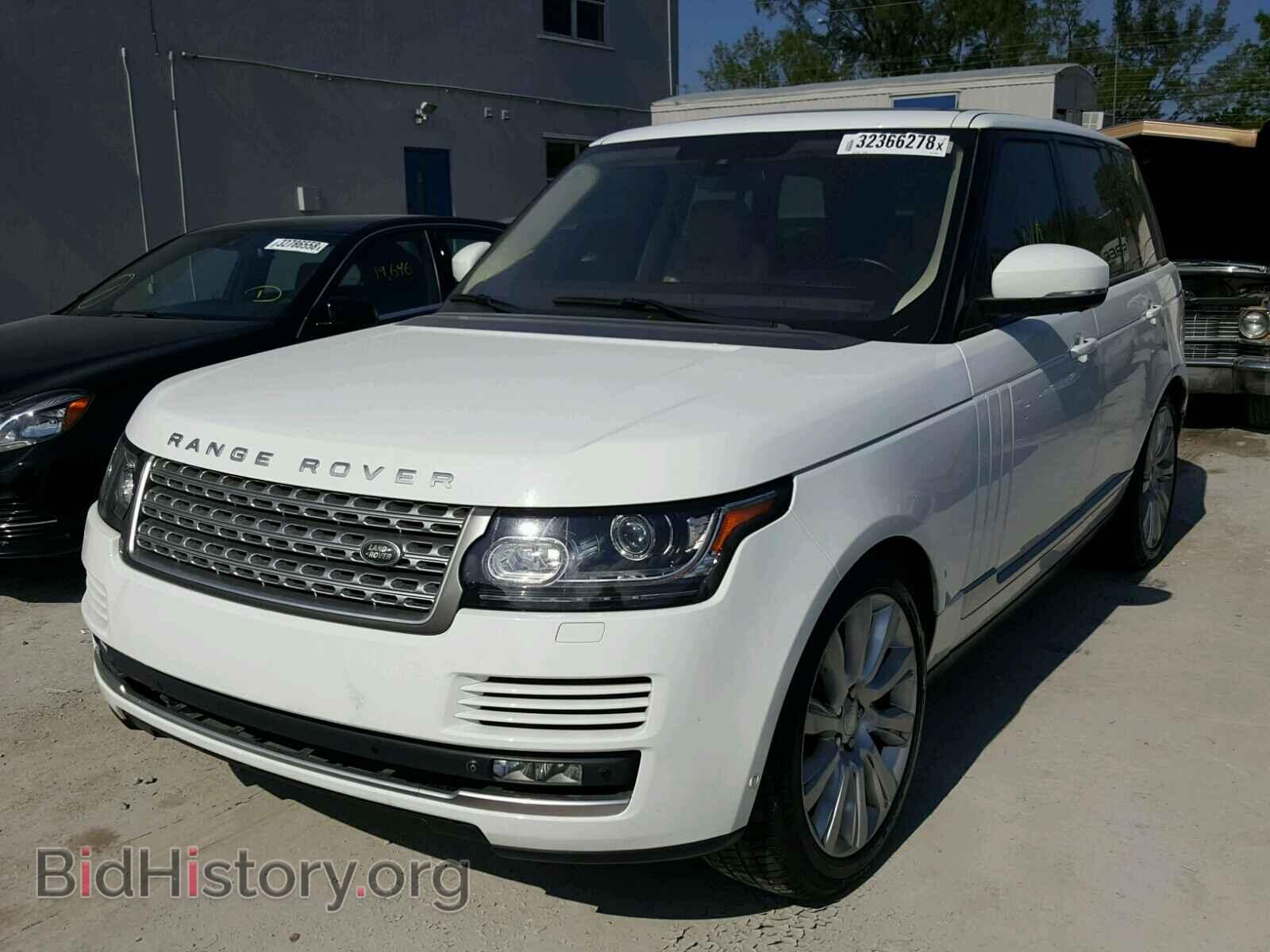 2015 LAND ROVER RANGEROVER - VIN: SALGS2TF3FA225075 - Фото 2