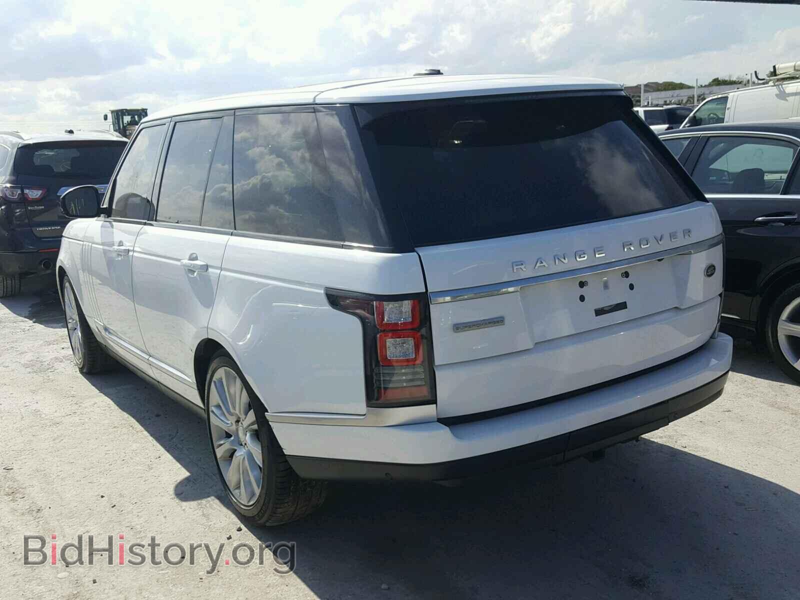 2015 LAND ROVER RANGEROVER - VIN: SALGS2TF3FA225075 - Фото 3