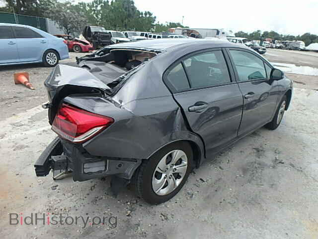 2013 HONDA CIVIC - VIN: 19XFB2F55DE014993 - Фото 4