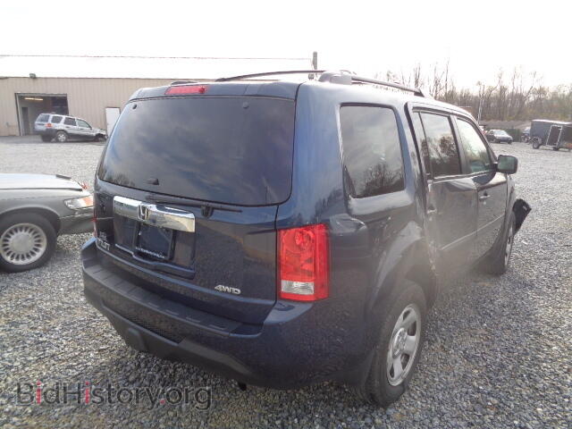 2012 HONDA PILOT - VIN: 5FNYF4H27CB001327 - Фото 4