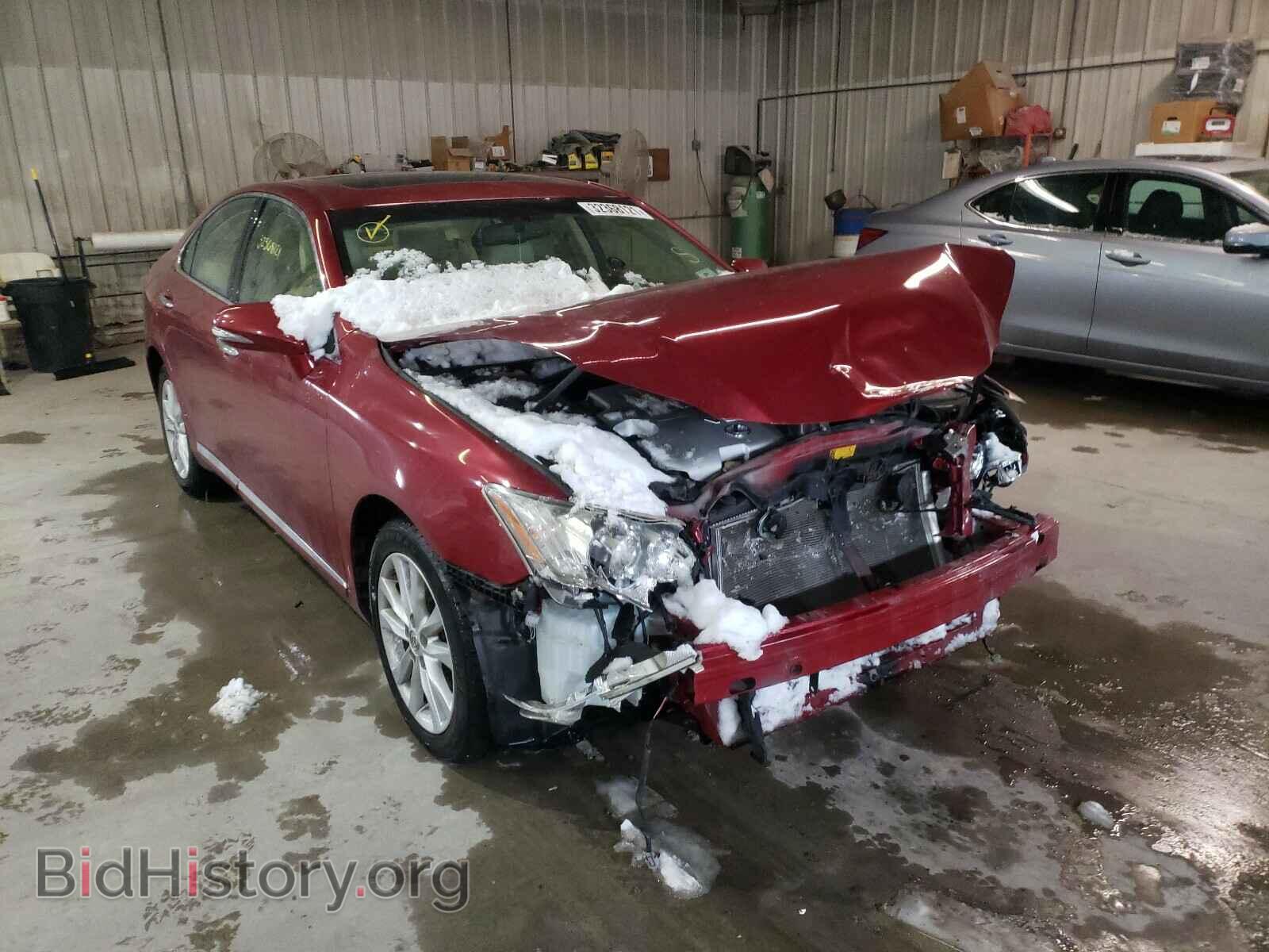 Photo JTHBK1EG2C2496926 - LEXUS ES350 2012