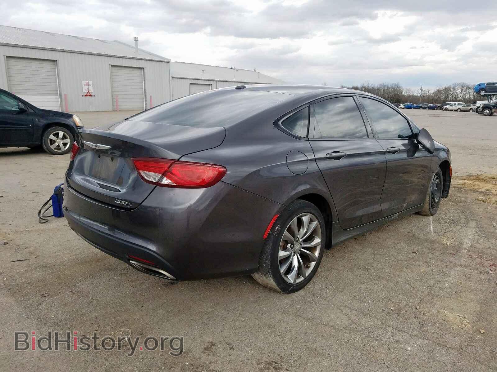 2015 CHRYSLER 200 - VIN: 1C3CCCBGXFN573553 - Фото 4