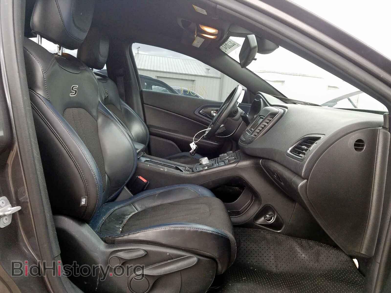 2015 CHRYSLER 200 - VIN: 1C3CCCBGXFN573553 - Фото 5