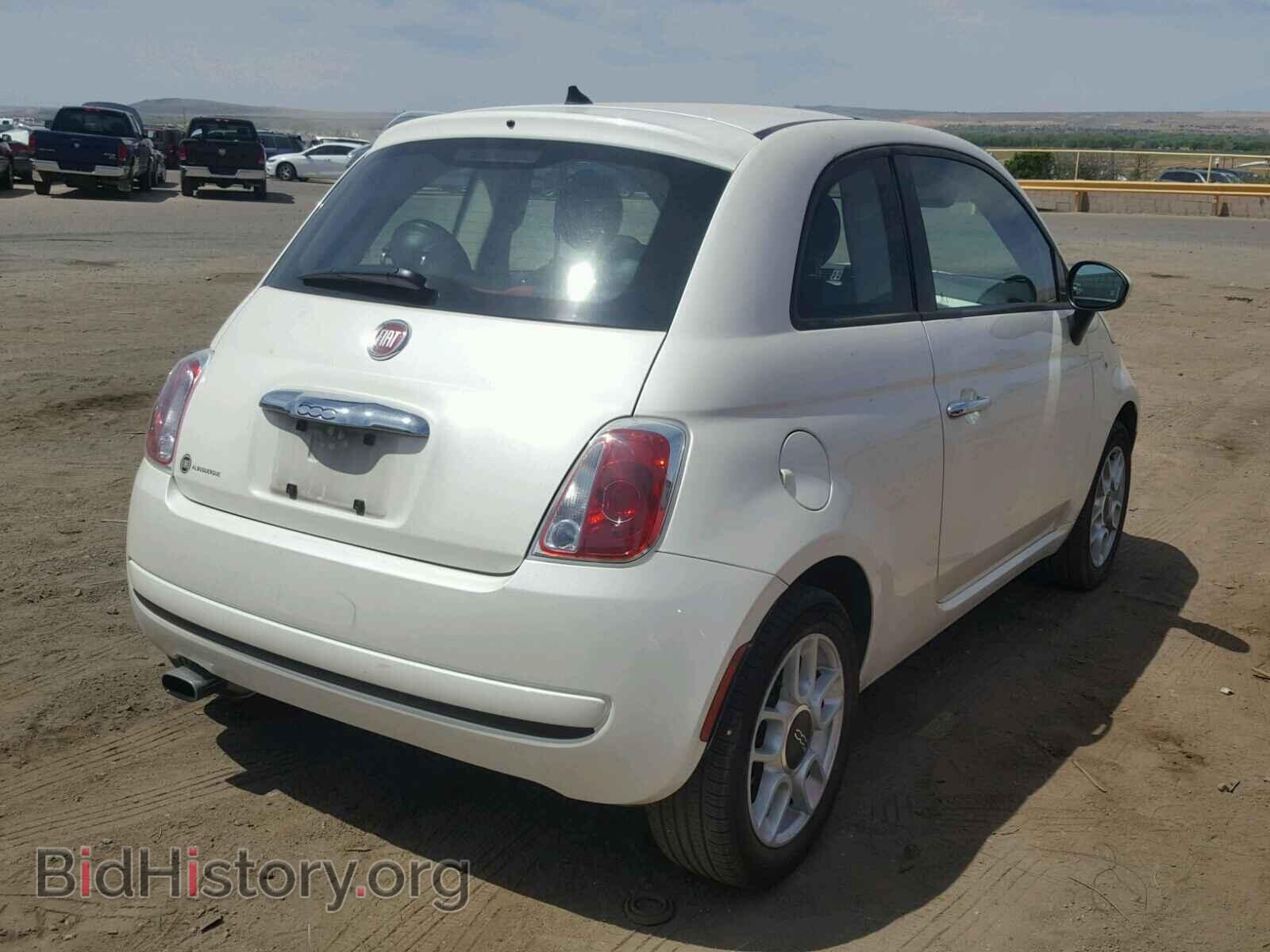 2015 FIAT 500 - VIN: 3C3CFFAR2FT653165 - Фото 4