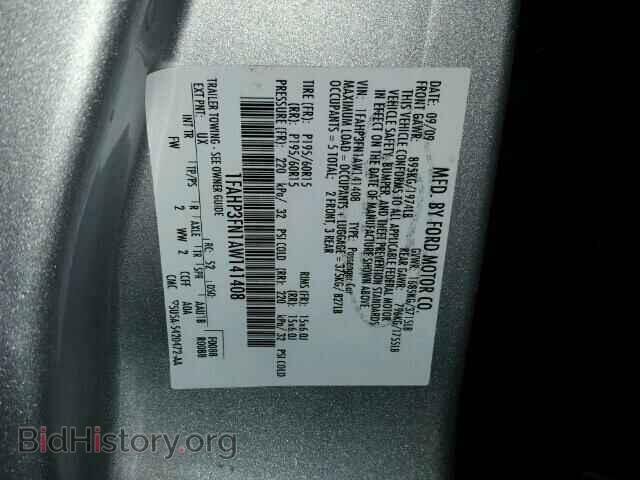 2010 FORD FOCUS - VIN: 1FAHP3FN1AW141408 - Фото 10