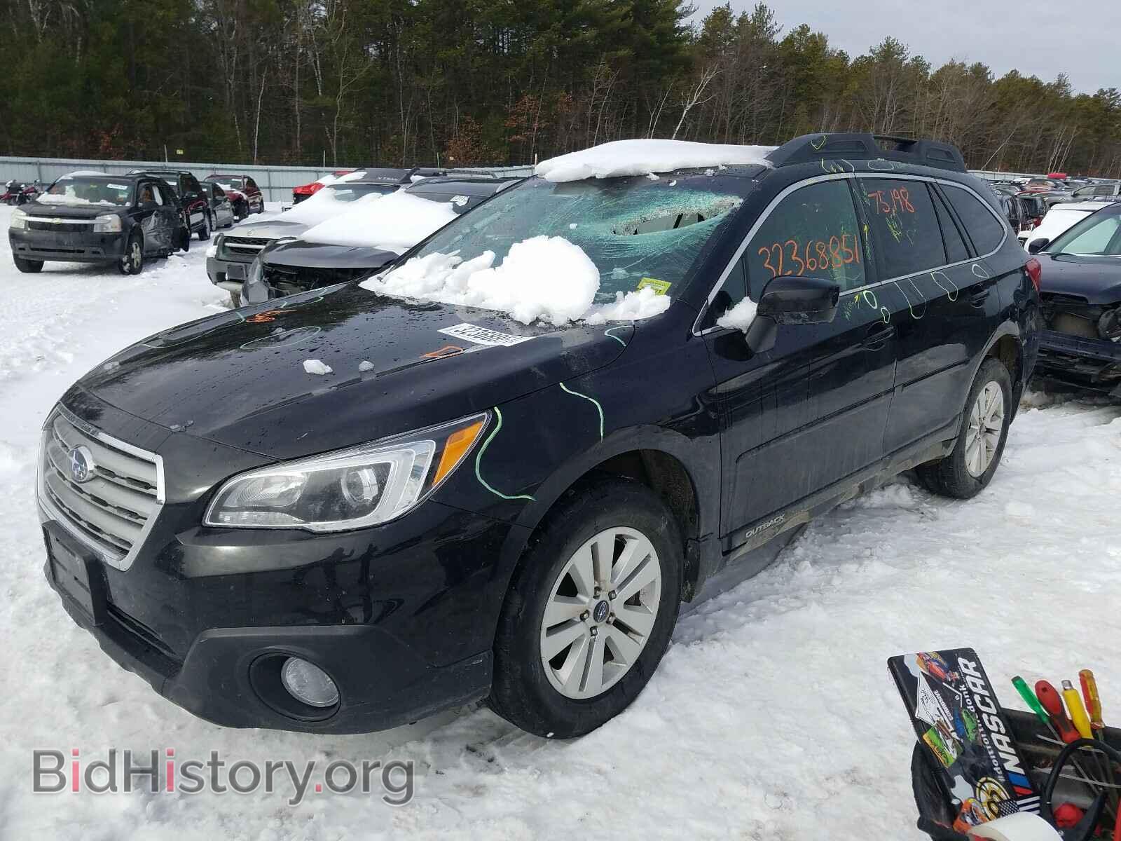 2016 SUBARU OUTBACK - VIN: 4S4BSACC0G3215283 - Фото 2