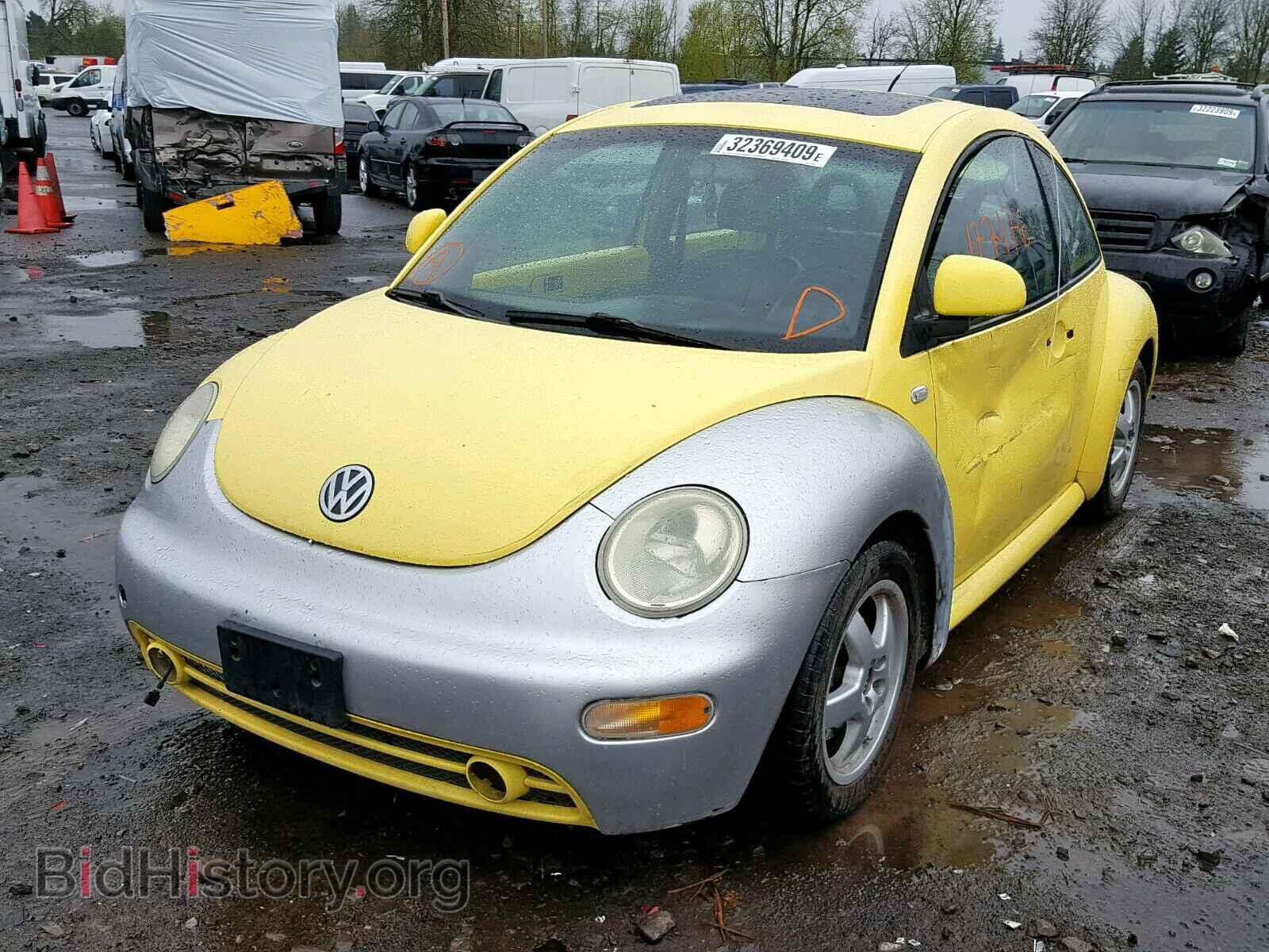 2000 VOLKSWAGEN BEETLE - VIN: 3VWDD21C3YM455246 - Фото 2
