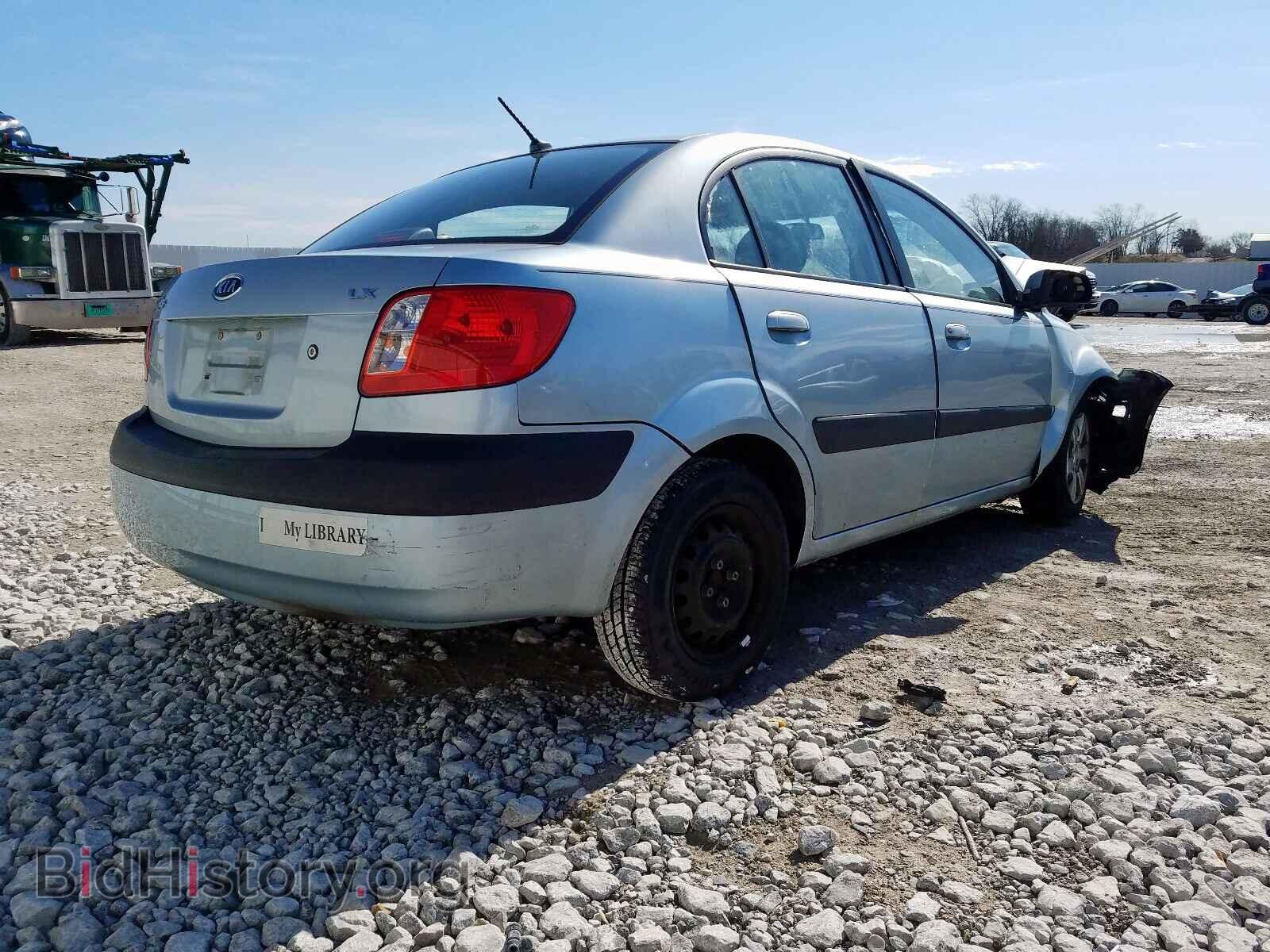 2007 KIA RIO BASE - VIN: KNADE123476287895 - Photo 4