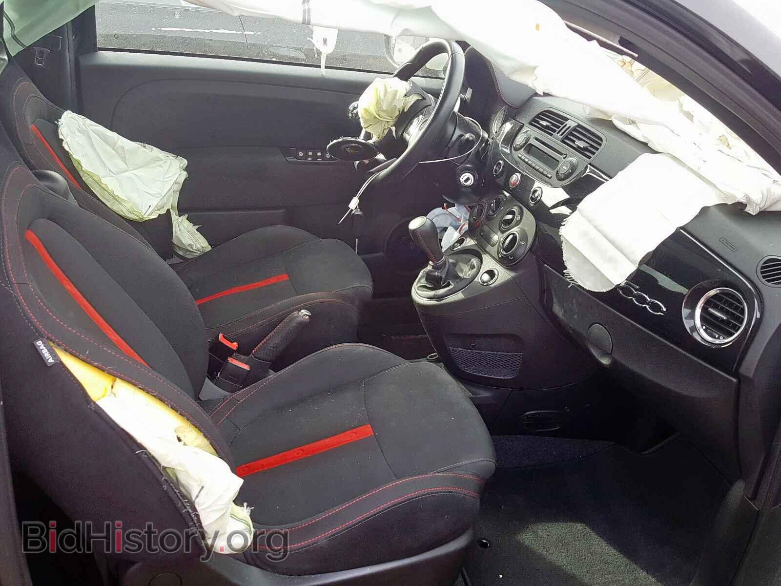 2013 FIAT 500 - VIN: 3C3CFFFH5DT554725 - Фото 5