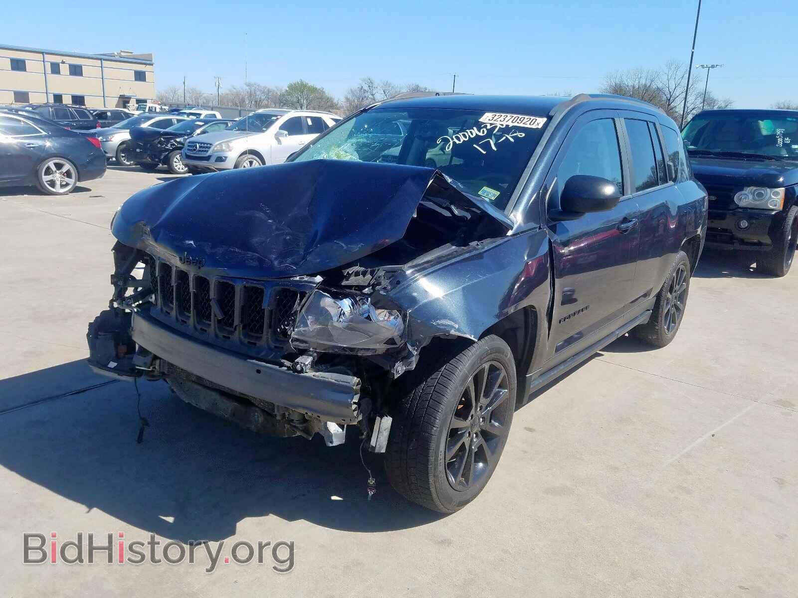 2014 JEEP COMPASS - VIN: 1C4NJCBA6ED769743 - Фото 2