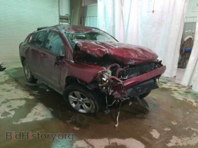 2012 Jeep COMPASS Compass SP, красный — VIN 1C4NJCBB3CD639327, Copart