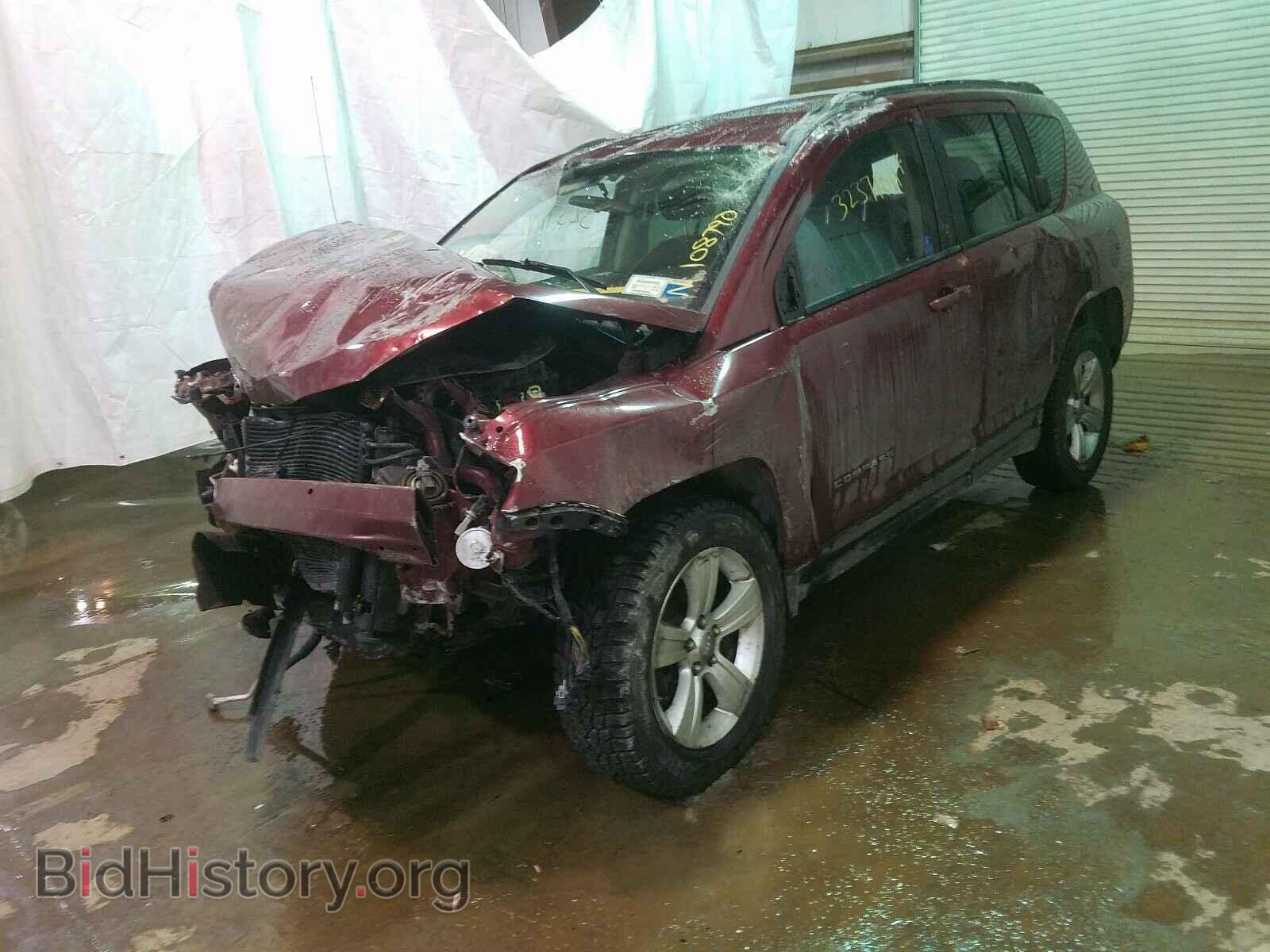 2012 JEEP COMPASS - VIN: 1C4NJCBB3CD639327 - Фото 2