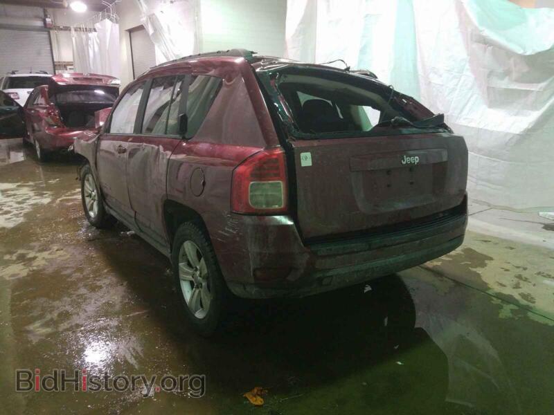 2012 Jeep COMPASS (VIN 1C4NJCBB3CD639327) — фото 3 из 10