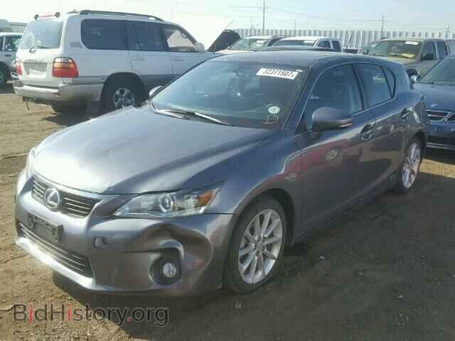 2012 LEXUS CT 200 - VIN: JTHKD5BH9C2091791 - Фото 2