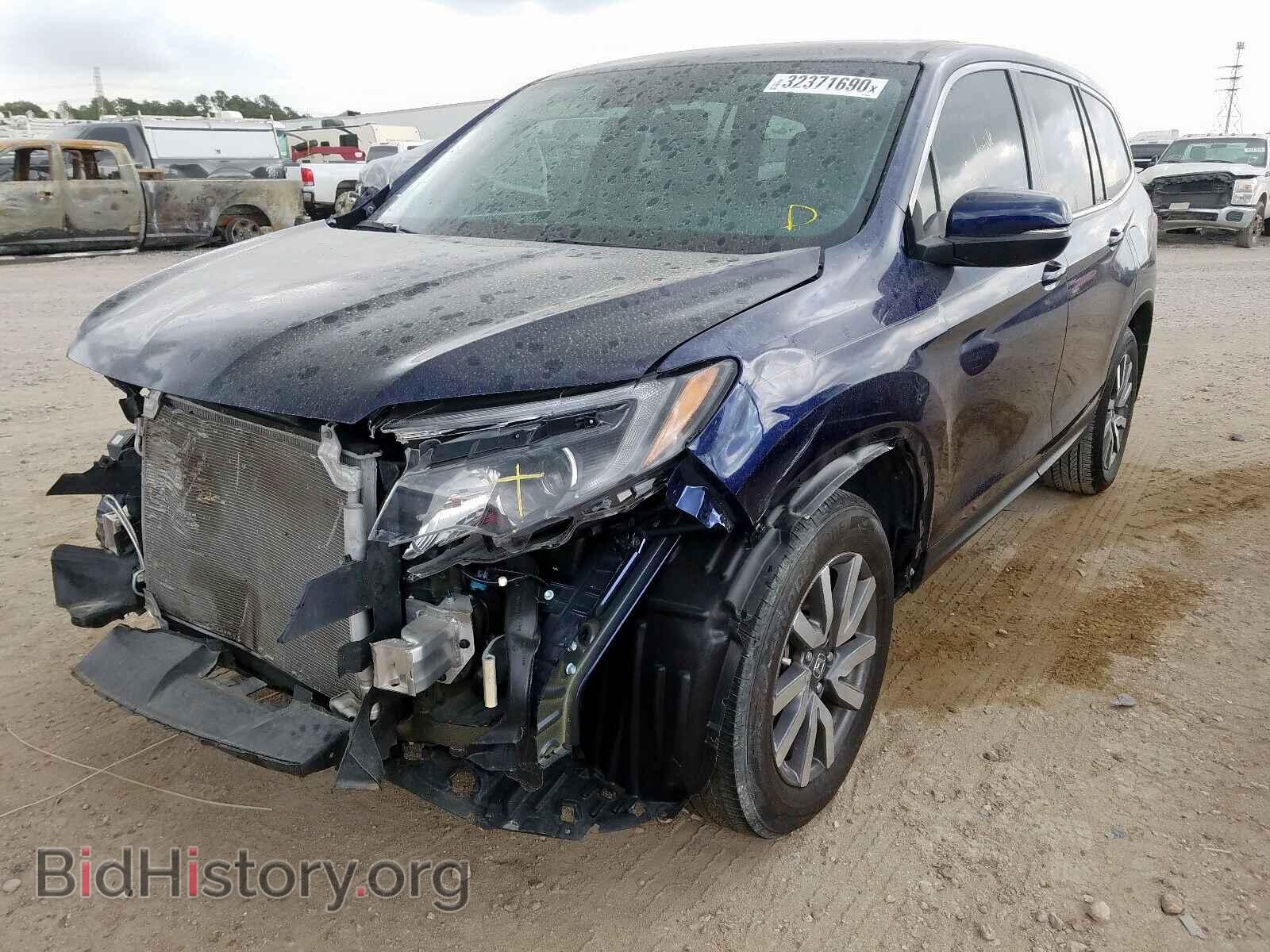 2019 HONDA PILOT EX - VIN: 5FNYF5H38KB000572 - Фото 2