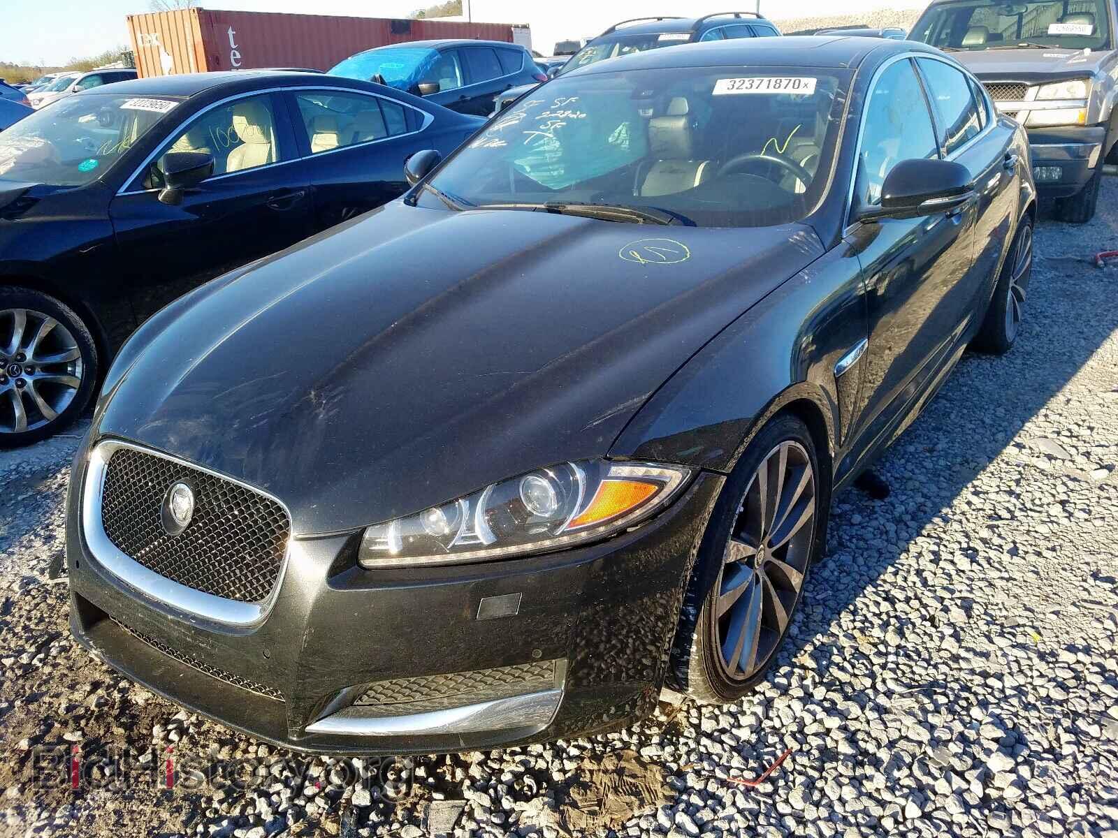 2013 JAGUAR XF - VIN: SAJWA0E70D8S65796 - Фото 2
