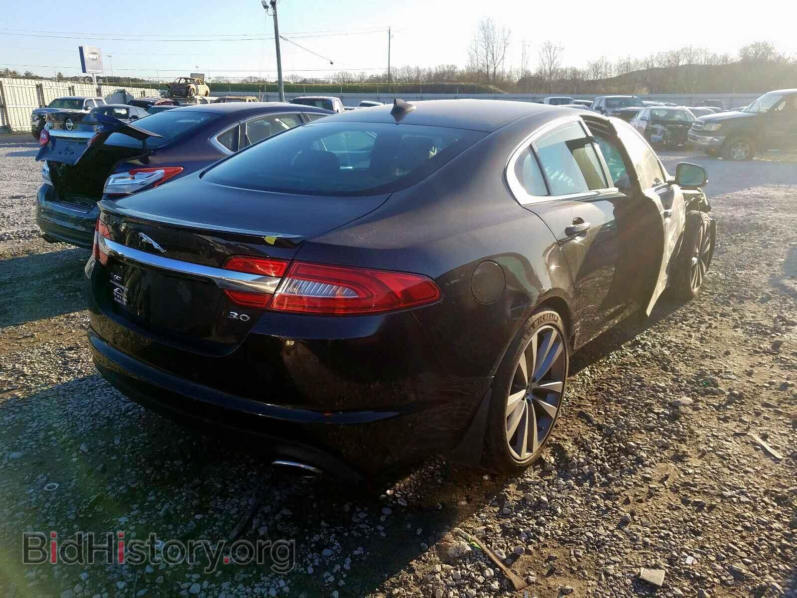 2013 JAGUAR XF - VIN: SAJWA0E70D8S65796 - Фото 4