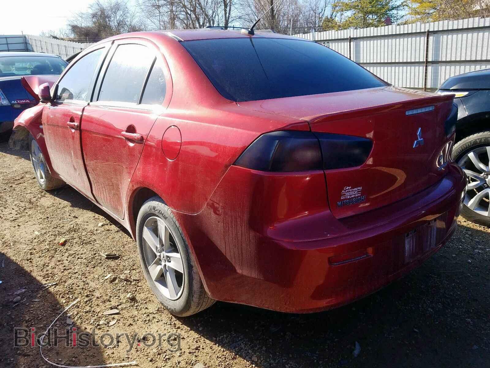 2008 MITSUBISHI LANCER - VIN: JA3AU26U78U030114 - Фото 3