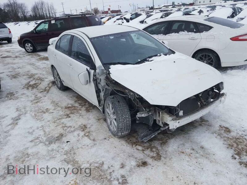 2017 Mitsubishi LANCER Lancer ES (VIN JA32V2FW7HU600499) — photo 1 of 8, Copart, damage: front end