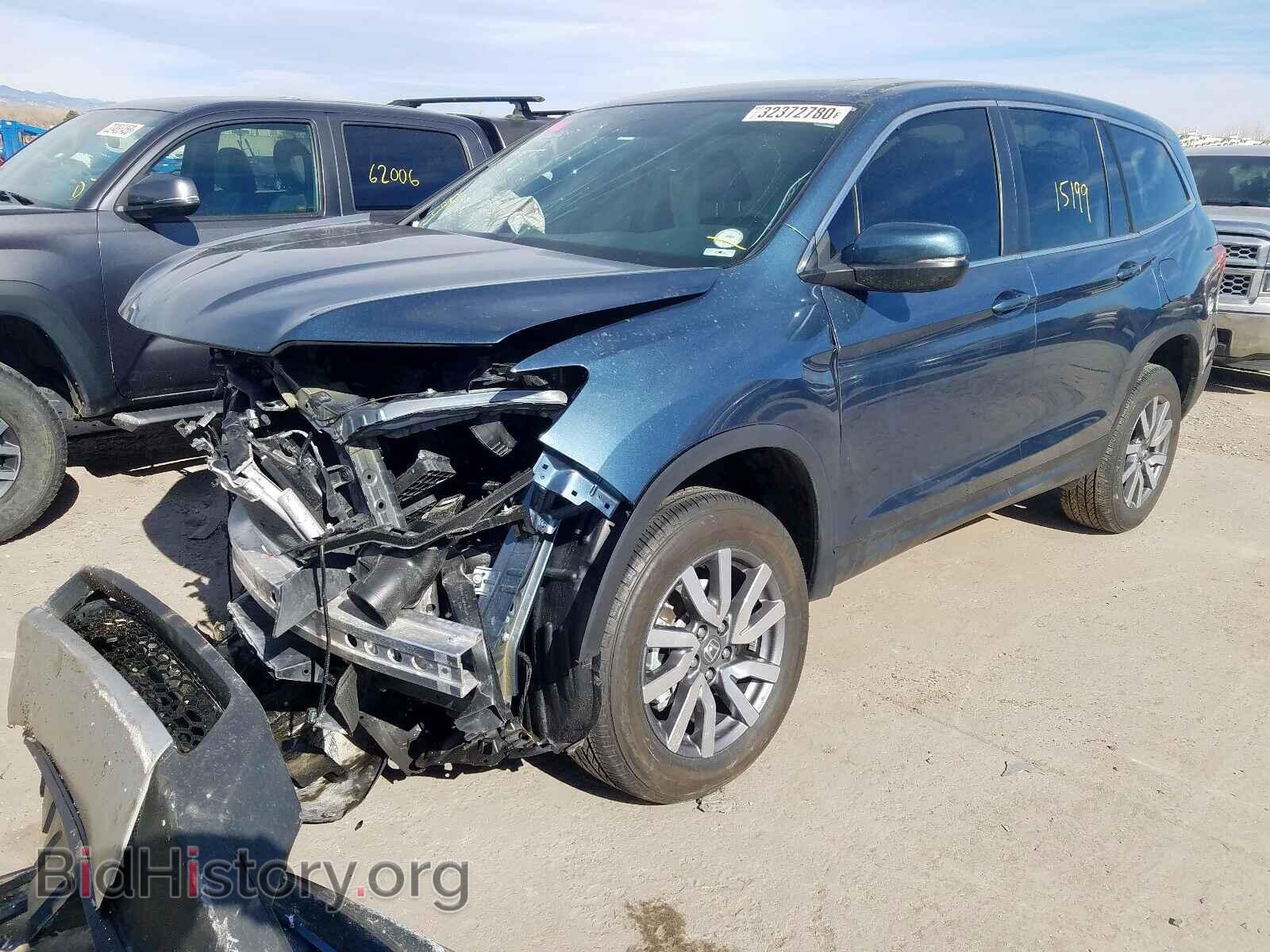 2019 HONDA PILOT - VIN: 5FNYF6H53KB043529 - Фото 2