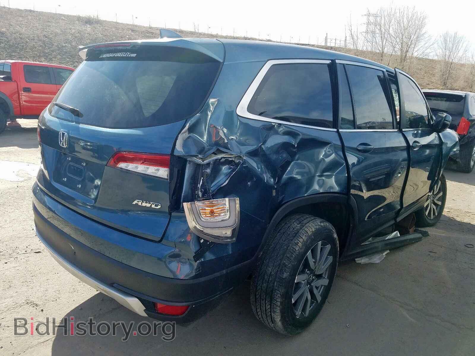 2019 HONDA PILOT - VIN: 5FNYF6H53KB043529 - Фото 4