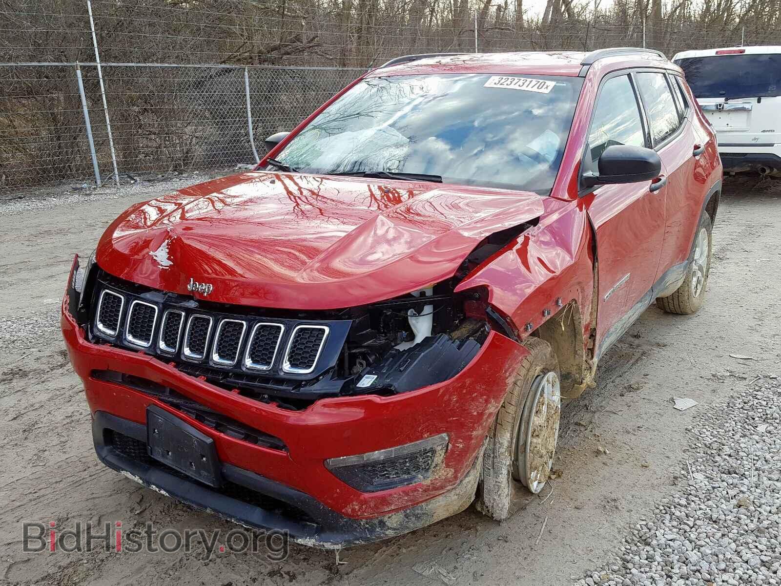 2017 JEEP COMPASS - VIN: 3C4NJDAB7HT646788 - Фото 2