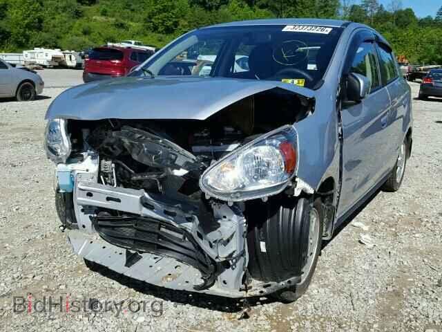 2015 MITSUBISHI MIRAGE - VIN: ML32A4HJ0FH043289 - Фото 2