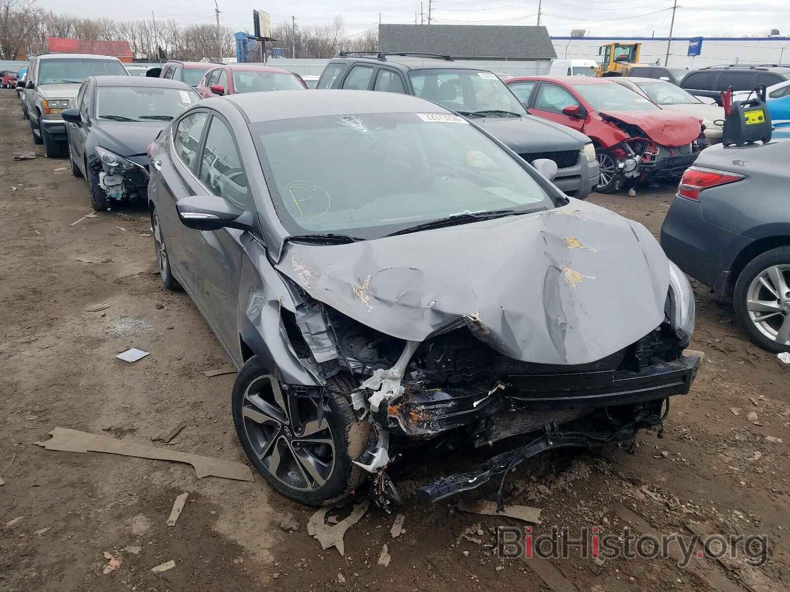 Photo 5NPDH4AE8EH474929 - HYUNDAI ELANTRA 2014