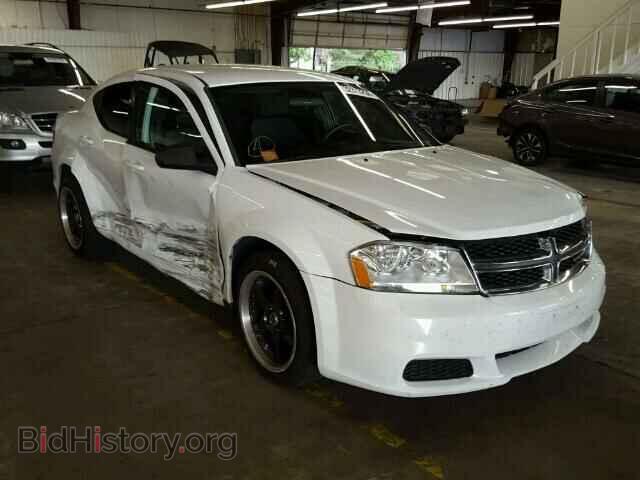 Фотография 1C3CDZAB4CN115153 - DODGE AVENGER 2012