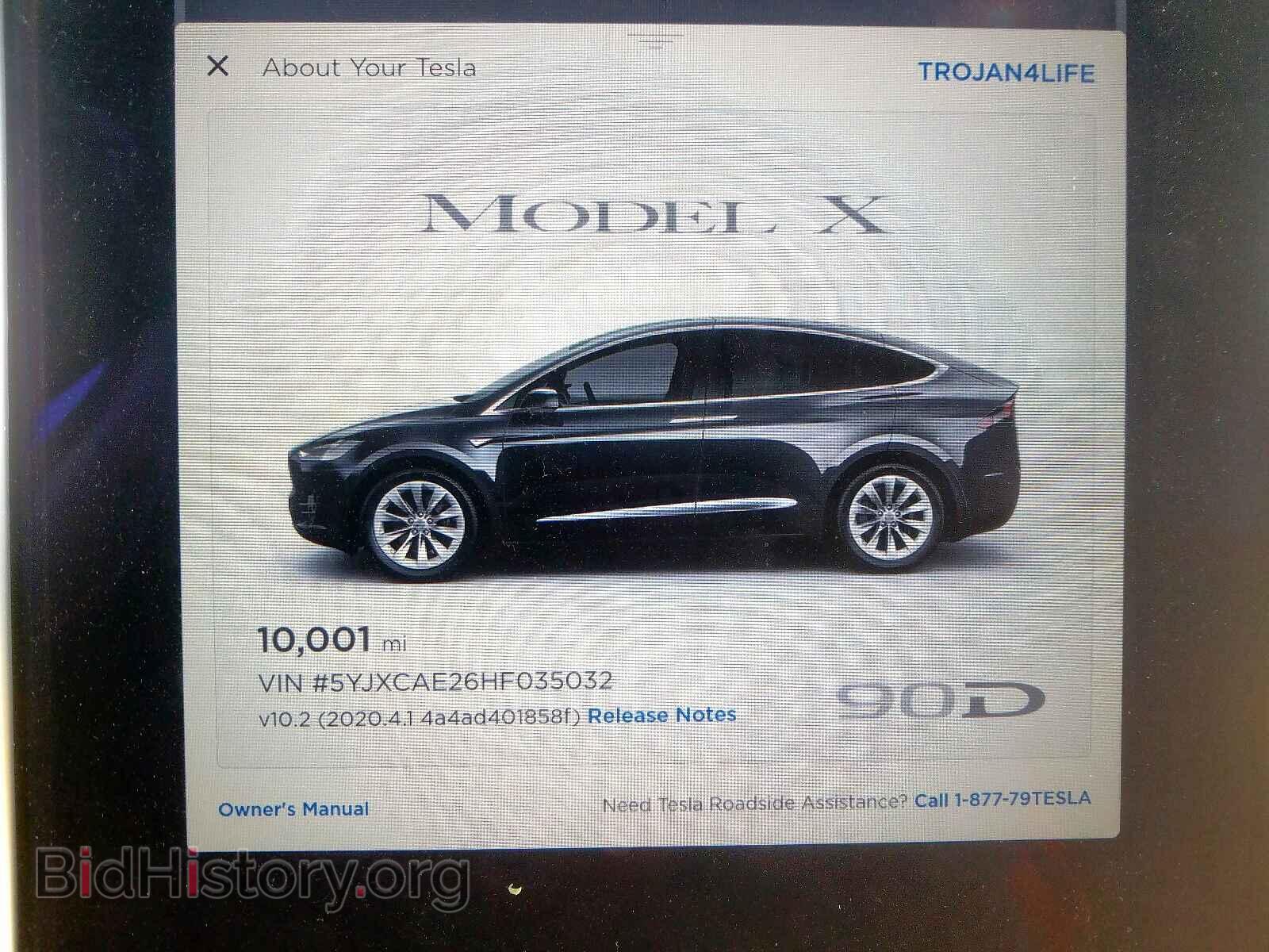 2017 TESLA MODEL X - VIN: 5YJXCAE26HF035032 - Photo 8