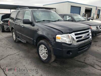 2012 Ford EXPEDITION, black — VIN 1FMJU1J56CEF14091, Copart