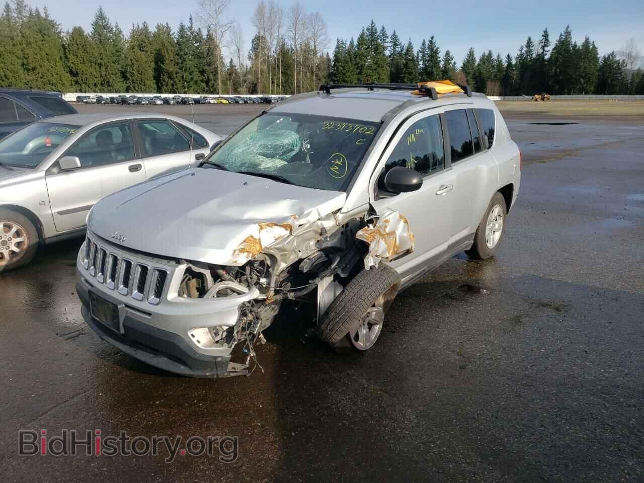 2014 JEEP COMPASS - VIN: 1C4NJCBA9ED570654 - Фото 2