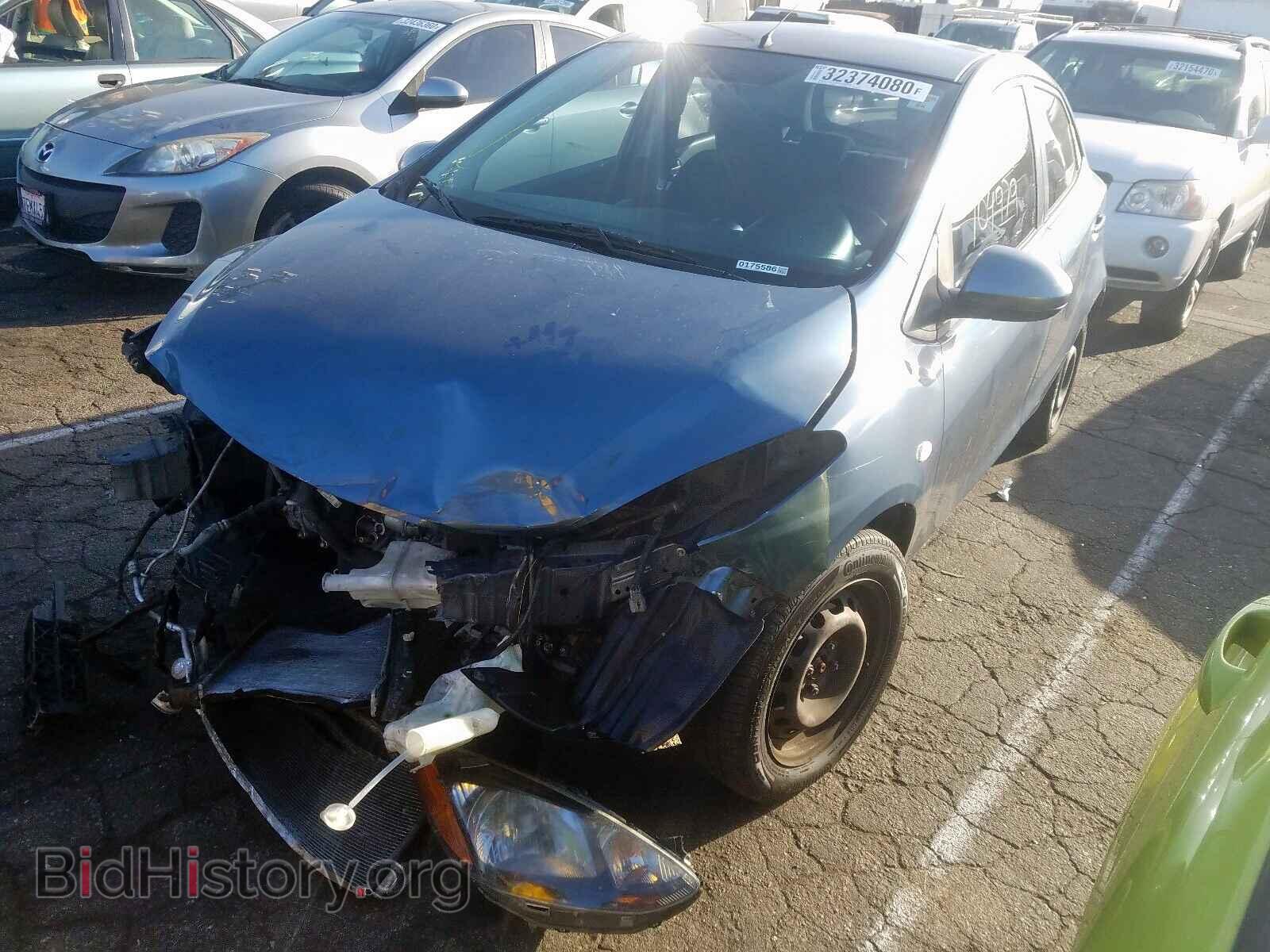 2014 MAZDA 2 - VIN: JM1DE1KZ2E0175586 - Photo 2
