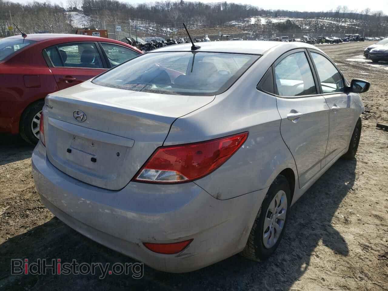 2016 HYUNDAI ACCENT - VIN: KMHCT4AE0GU074734 - Фото 4