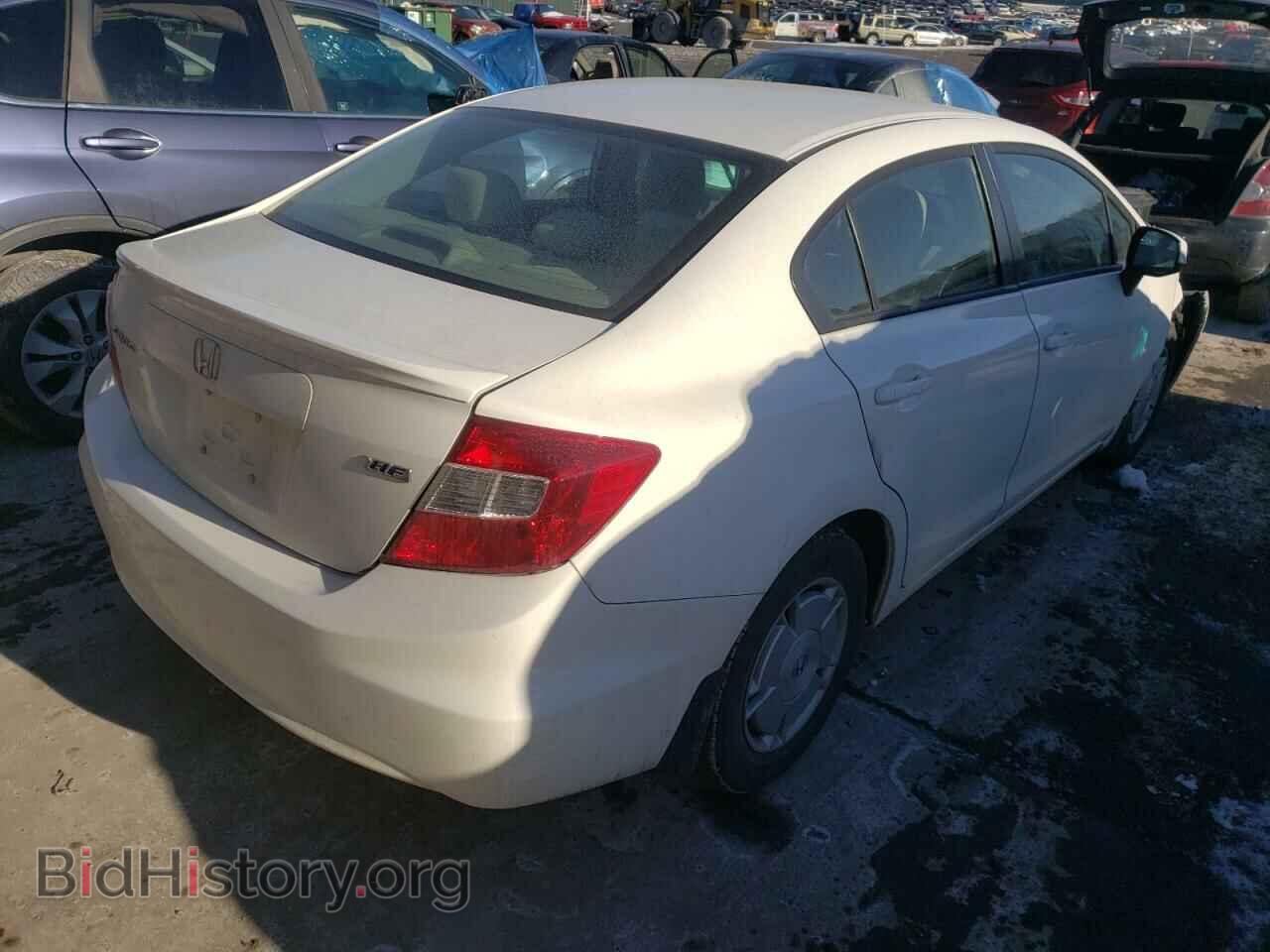 2012 HONDA CIVIC - VIN: 2HGFB2F63CH322841 - Фото 4