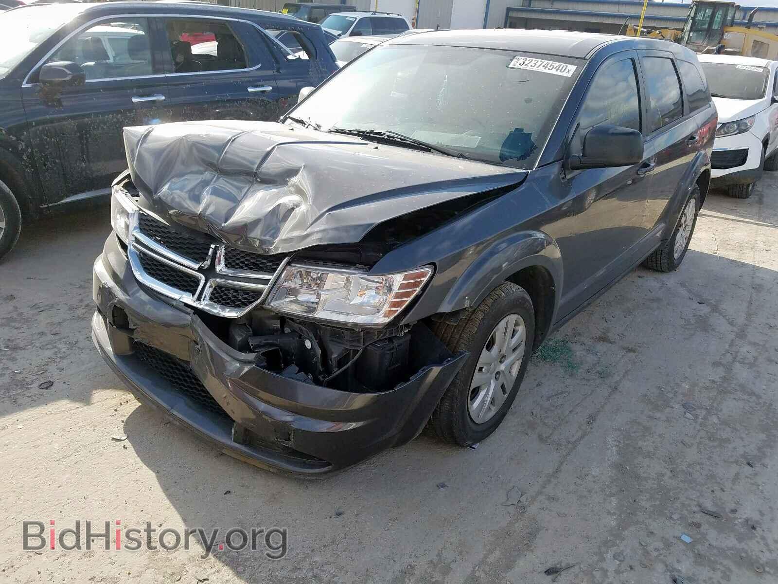 2014 DODGE JOURNEY SE - VIN: 3C4PDCAB9ET198334 - Фото 2