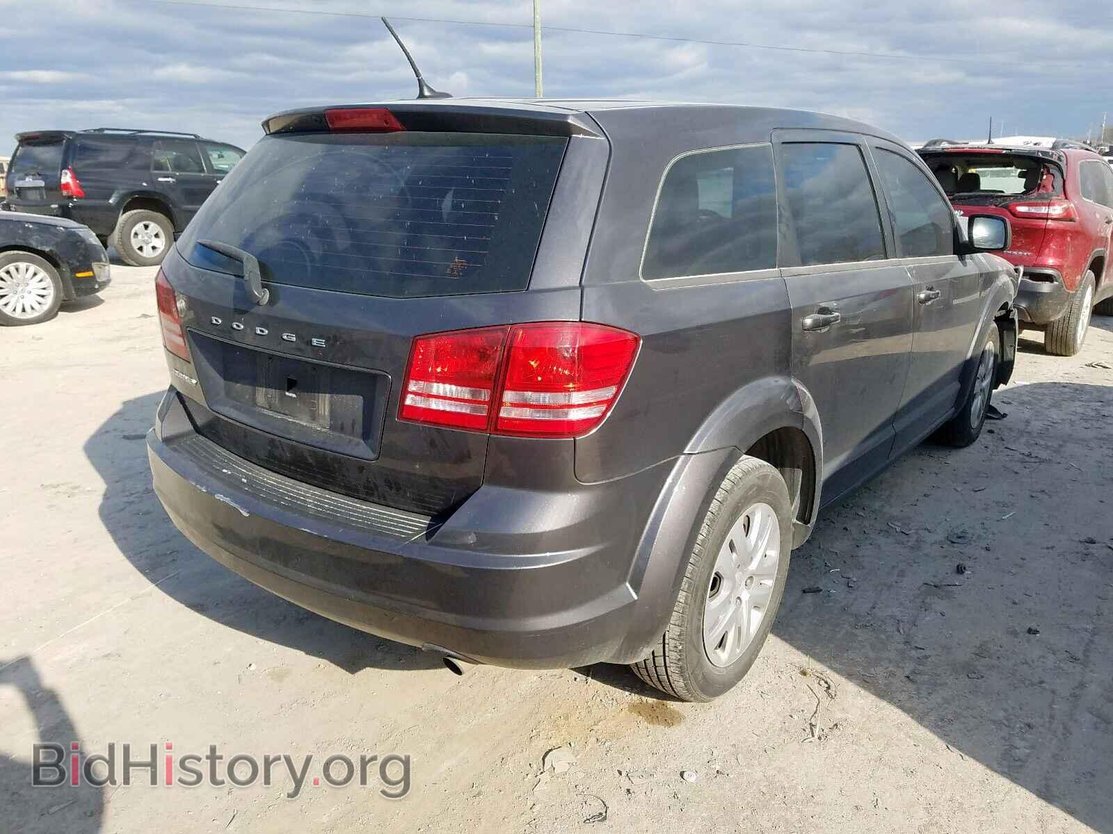 2014 DODGE JOURNEY SE - VIN: 3C4PDCAB9ET198334 - Фото 4