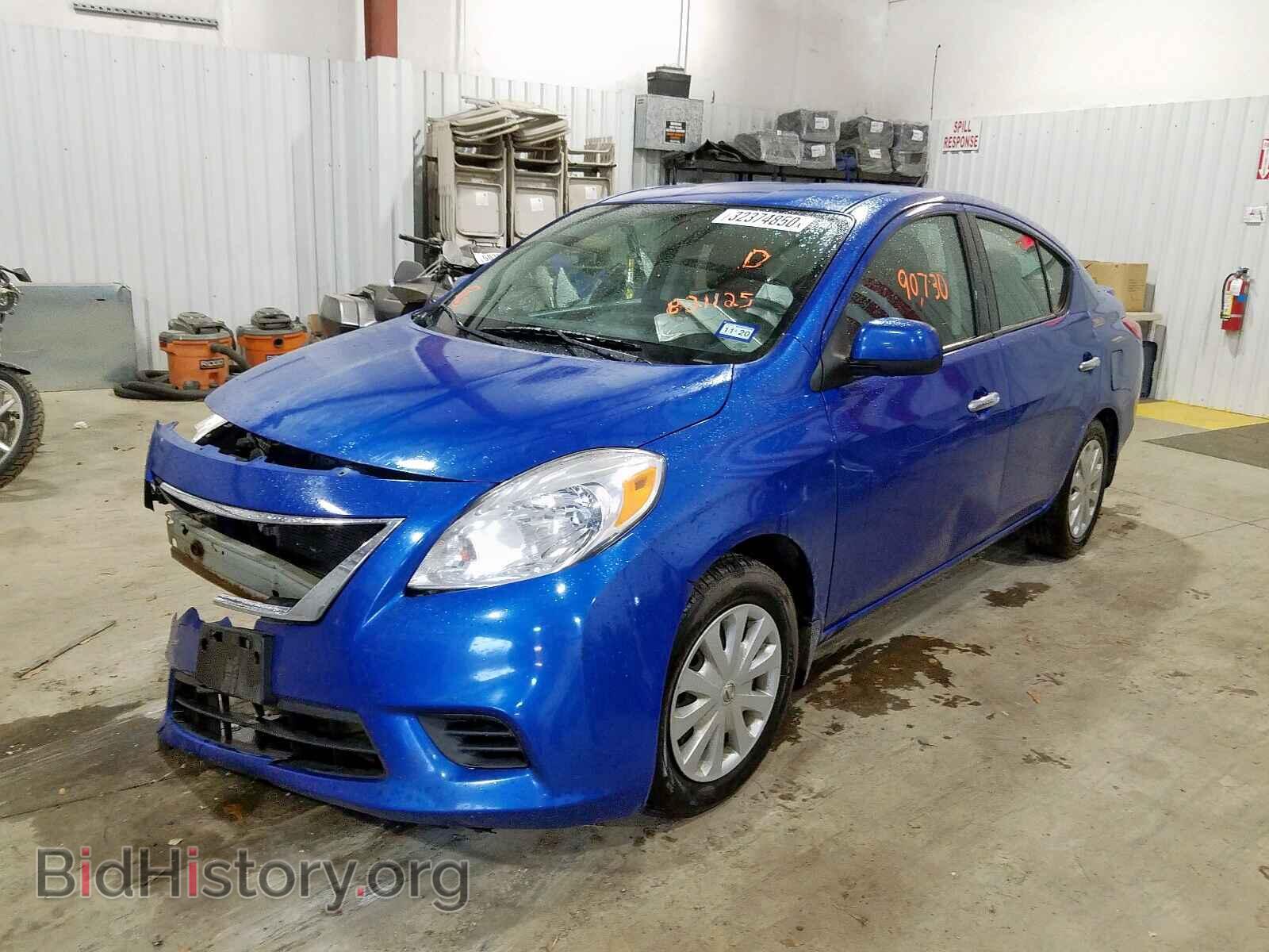 2014 NISSAN VERSA - VIN: 3N1CN7AP3EL821125 - Фото 2